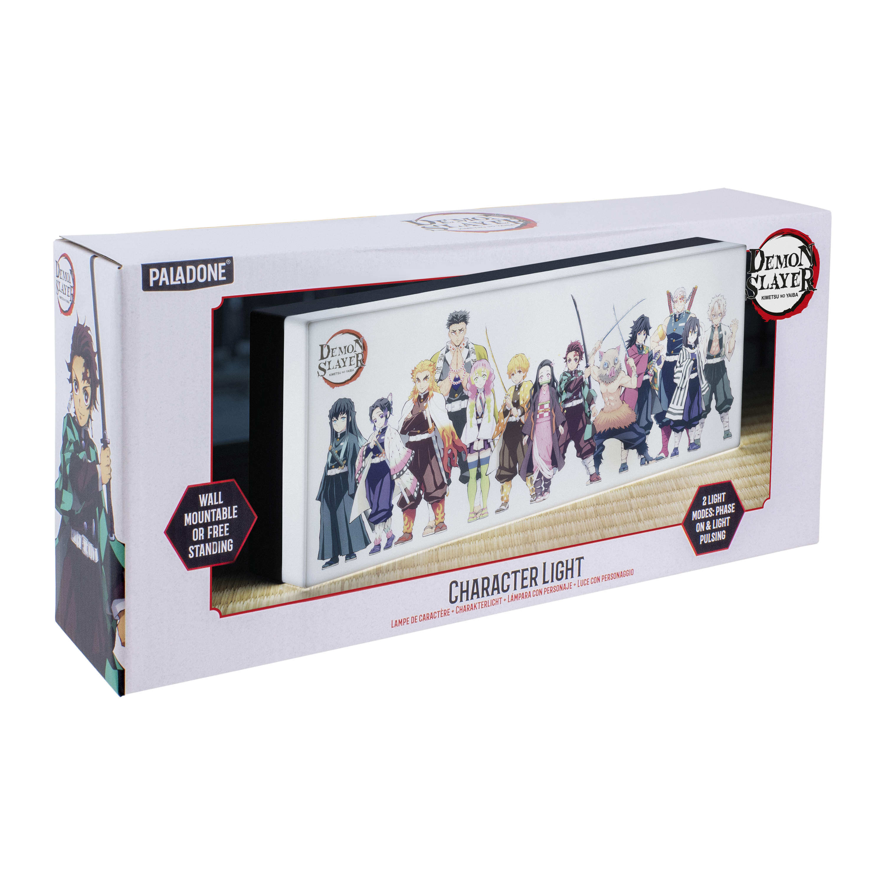 Demon Slayer - Lampe LED Personnages Principaux - flash vidéo