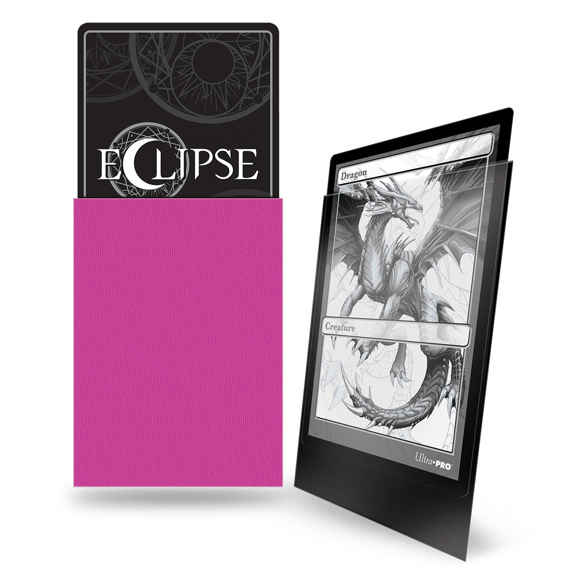 Ultra Pro - Eclipse Matte Sachet de 100 protèges cartes standard Rose Vif (66 x 91 mm) - flash vidéo