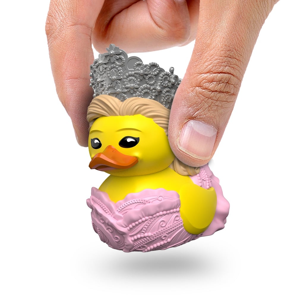 Numskull - Mini TUBBZ Canard de bain - Wicked - Glinda Upland (Édition baignoire) - 8cm - flash vidéo