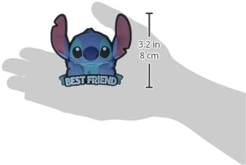 Disney - Lilo et Stitch - Aimant de collection en mousse Stitch "BEST FRIEND" - flash vidéo