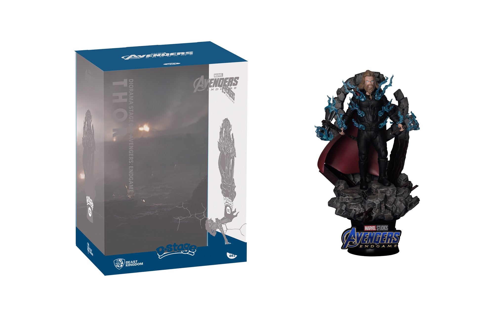 Marvel - Diorama-082 - Avengers : Endgame - Thor - flash vidéo