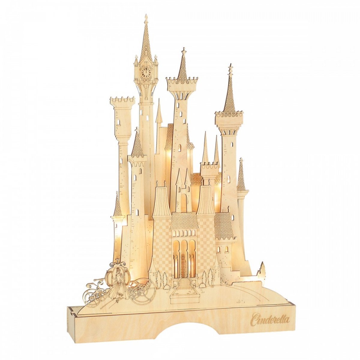 ENESCO - Château illuminé Disney Cendrillon - flash vidéo
