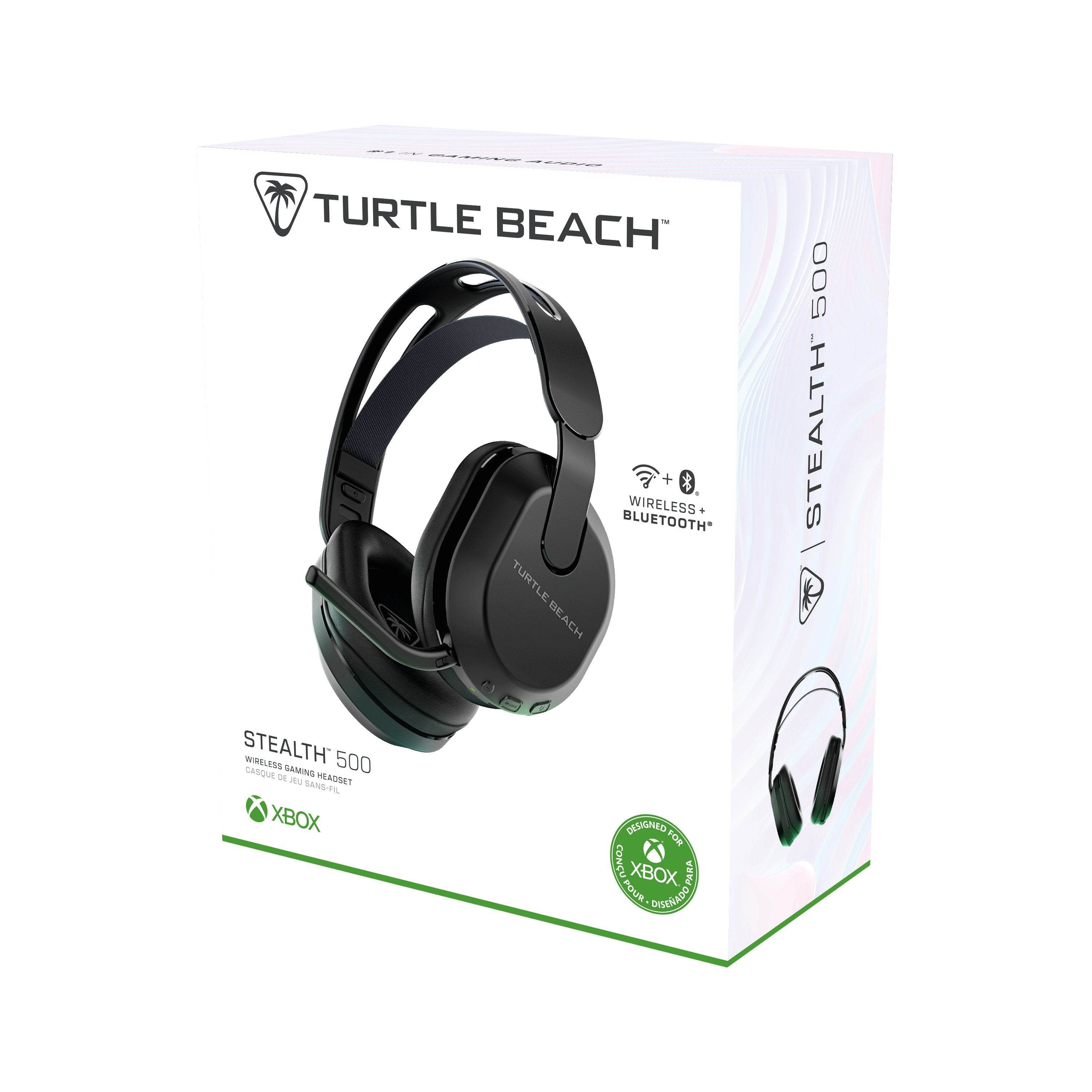 Turtle Beach - Casque de jeu sans fil Stealth 500X Noir pour Xbox Series, Xbox One, Switch, PC et Mobile - flash vidéo
