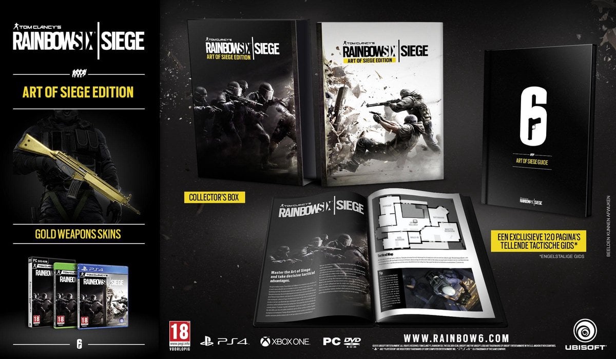 Tom Clancy's Rainbow Six Siege Collector Edition - flash vidéo