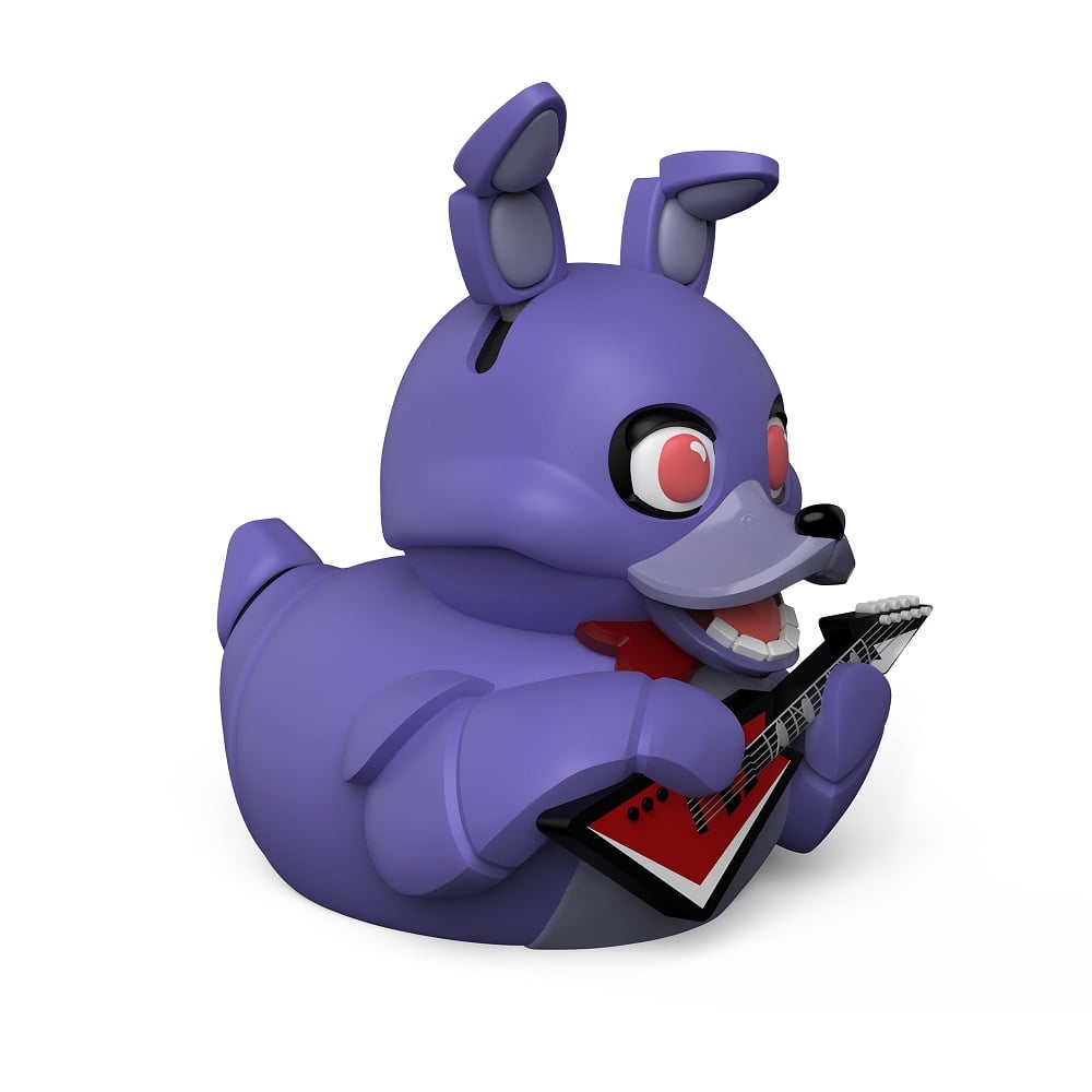 Numskull - TUBBZ Canard de bain - Five Nights at Freddy's - Bonnie (Première Édition) - 9cm - flash vidéo