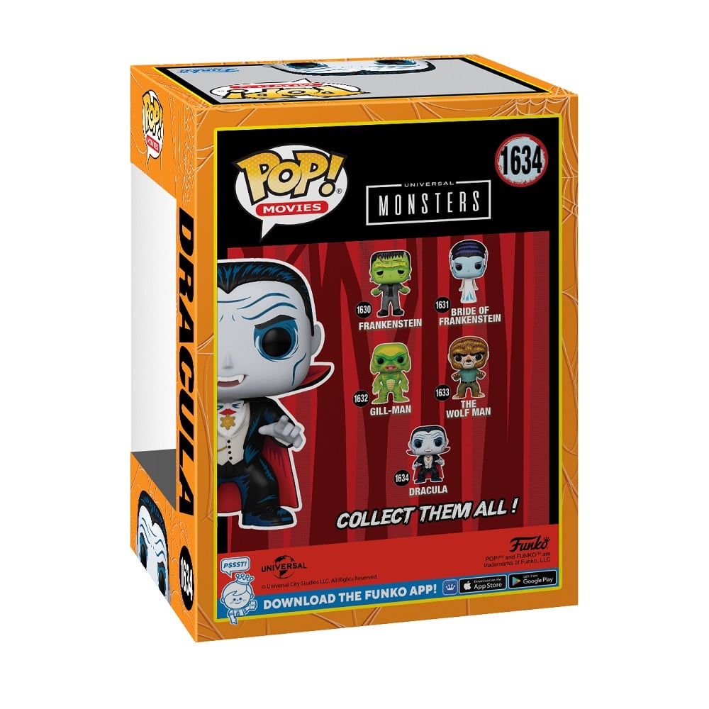 Funko Pop! Movies: Universal Monsters - Dracula - flash vidéo