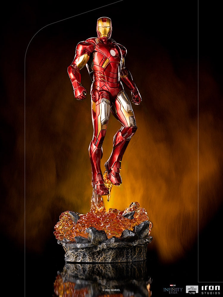 Iron Studios - BDS Arts Scale 1/10 - Marvel - Avengers: The Infinity Saga - Iron Man (Battle of New-York) Statue 28cm - flash vidéo