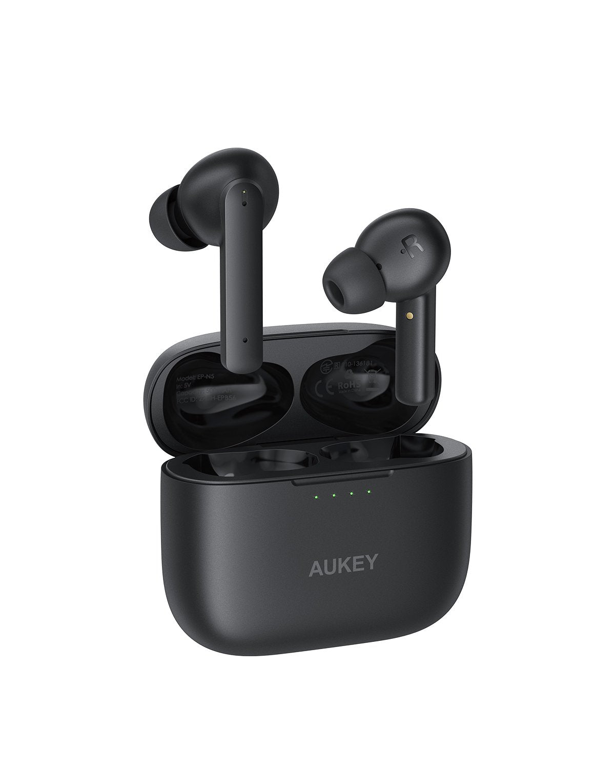 Aukey - Écouteurs sans fil connectés à réduction de bruit active EP-N5 - flash vidéo