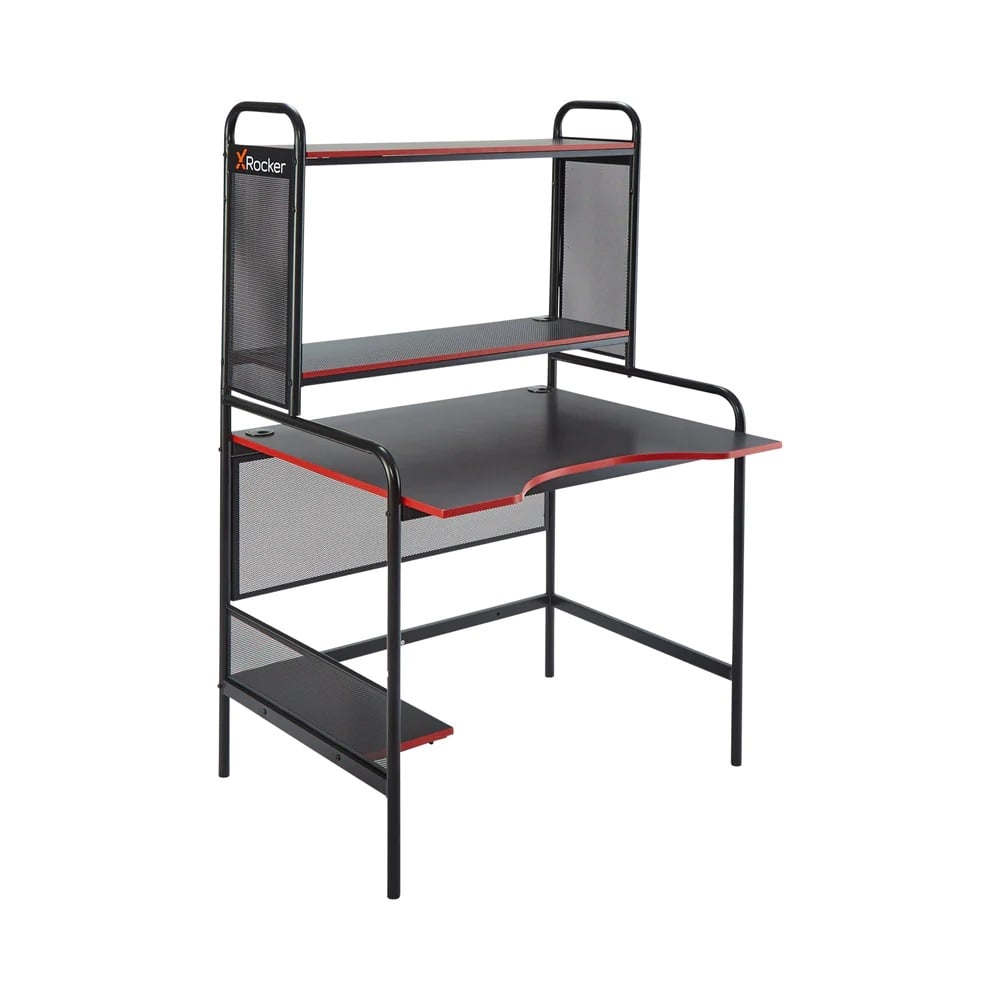 X Rocker - Bureau de jeu Icarus Noir - flash vidéo