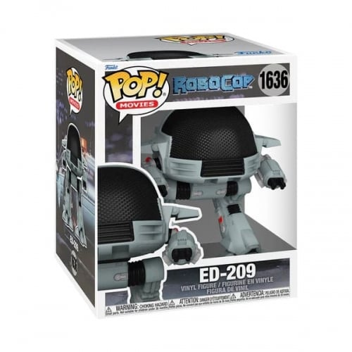 Funko Pop! Super: RoboCop - ED-209 6" Super Sized Pop! - flash vidéo