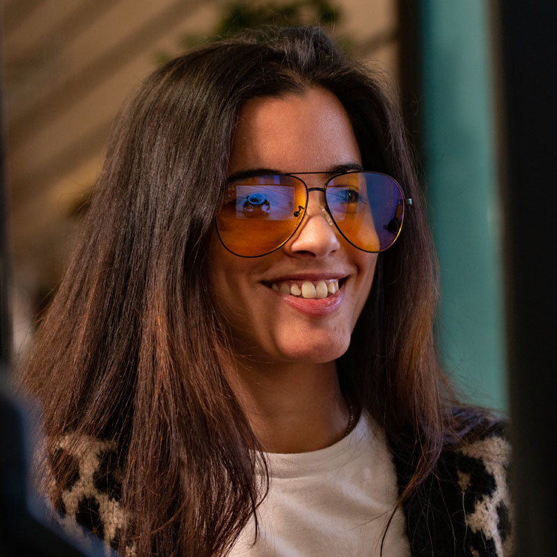 Numskull eSports - Lunettes gaming de style Aviator - flash vidéo