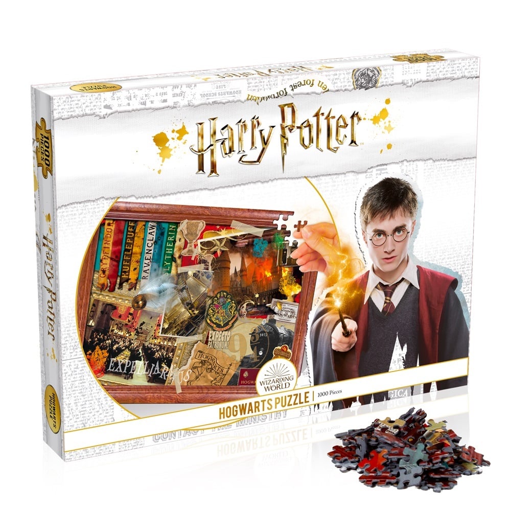 Harry Potter - Puzzle Poudlard 1000 pcs - flash vidéo