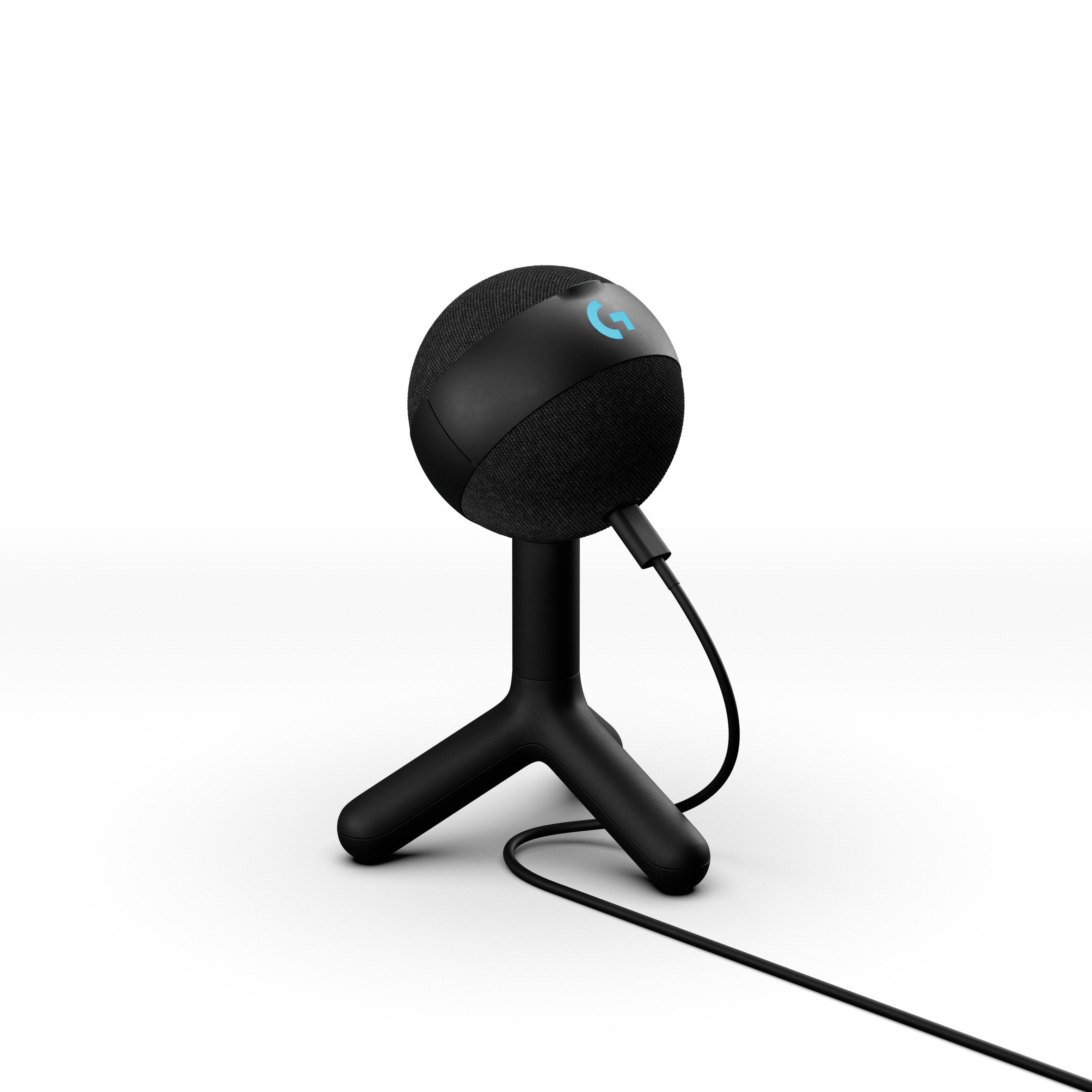 Logitech - Micro gaming RVB à condensateur Yeti Orb avec LIGHTSYNC - flash vidéo