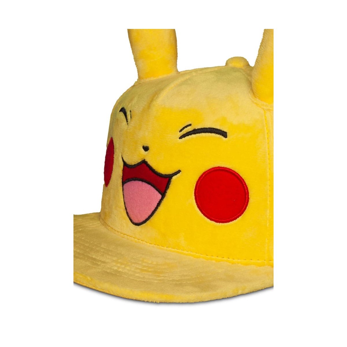 Pokémon - Casquette Snapback "Pikachu Joyeux" - flash vidéo