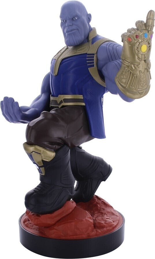 Cable Guys - Marvel - Infinity Saga - Thanos Support Chargeur pour Téléphone et Manette - flash vidéo