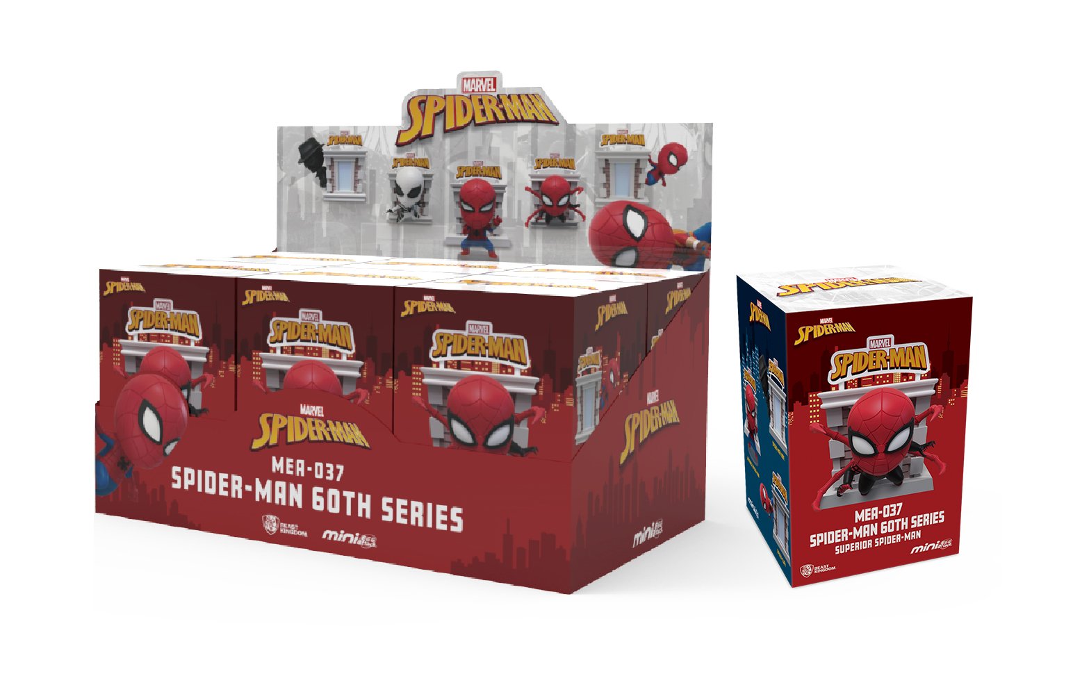 Marvel - MEA-037 - Spider-Man 60th Anniversaire Series (Set) - flash vidéo