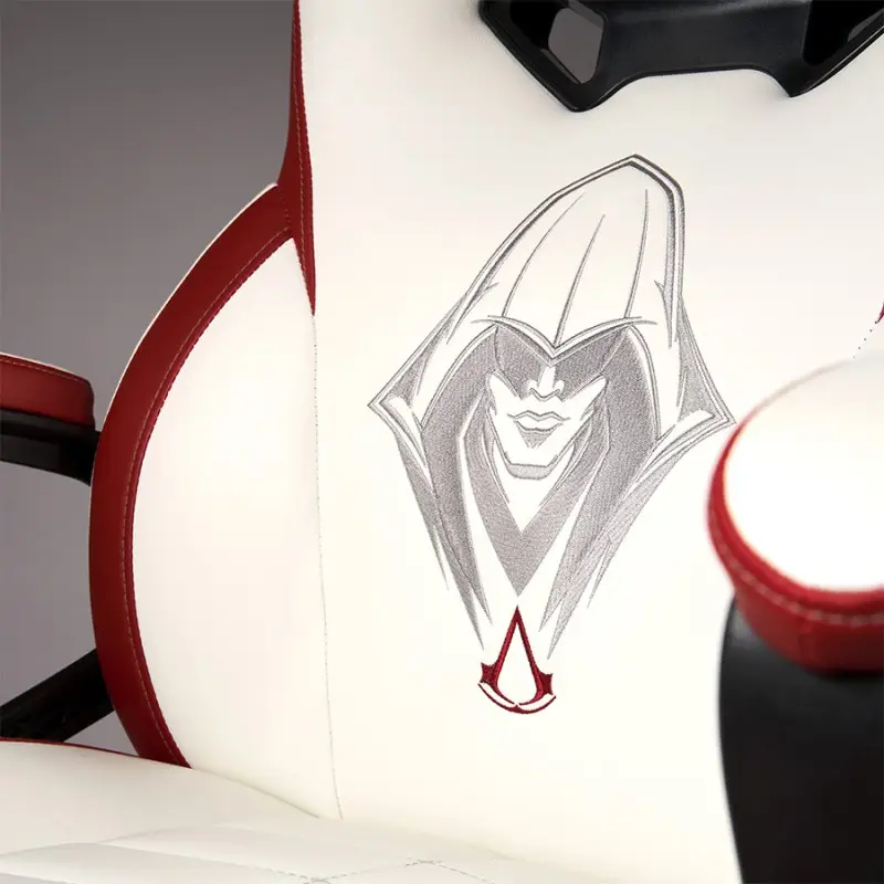 Subsonic - Assassin's Creed - Chaise Gaming Junior Blanche et Rouge - flash vidéo