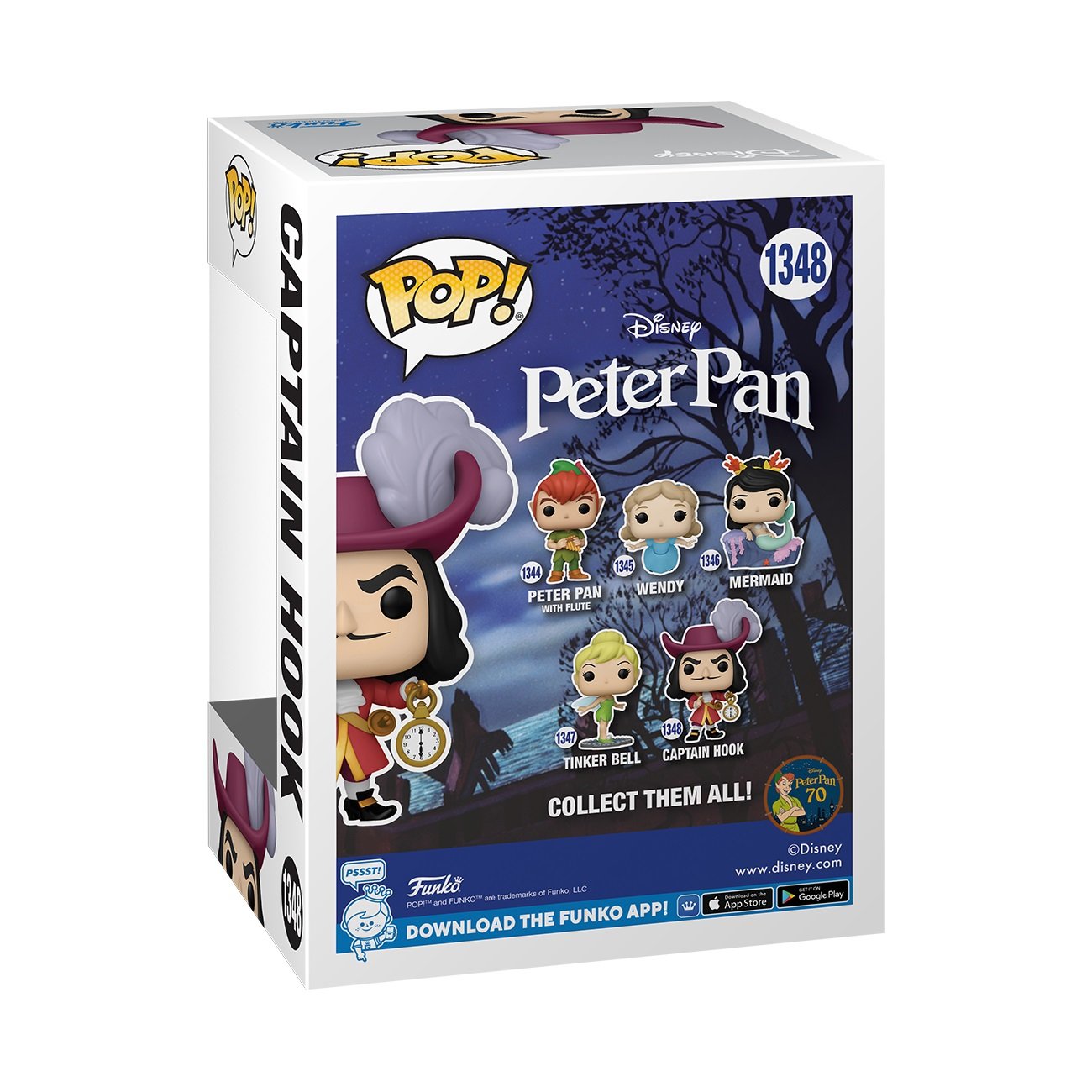 Funko Pop! Disney: Peter Pan 70th Anniversary - Captain Hook - flash vidéo