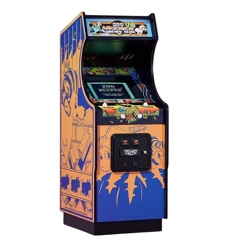 Numskull - Cabine d'arcade Zoo Keeper à l'échelle 1/4 - flash vidéo