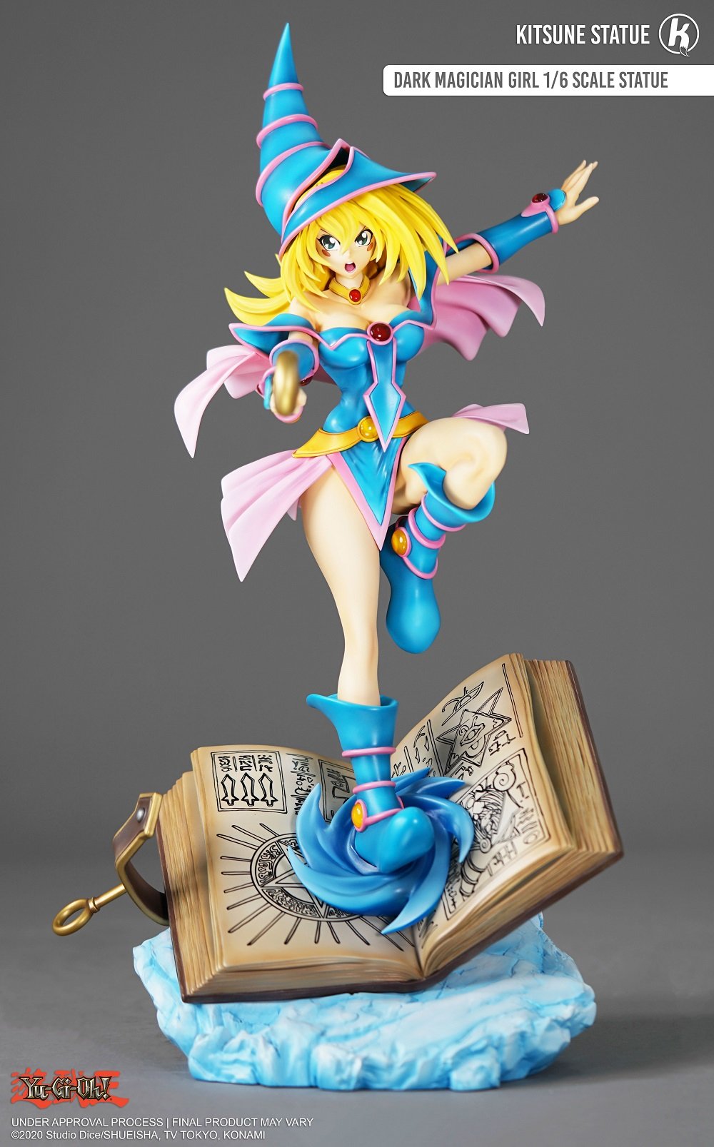 Legend Figure - Yu-Gi-Oh! - La Magicienne des Ténèbres 1/6 Statue 40cm - flash vidéo