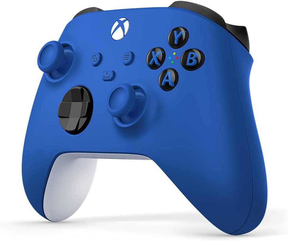 Manette sans fil Xbox Shock Blue pour Xbox Series X|S, Xbox One, Windows 10 et Mobile - flash vidéo