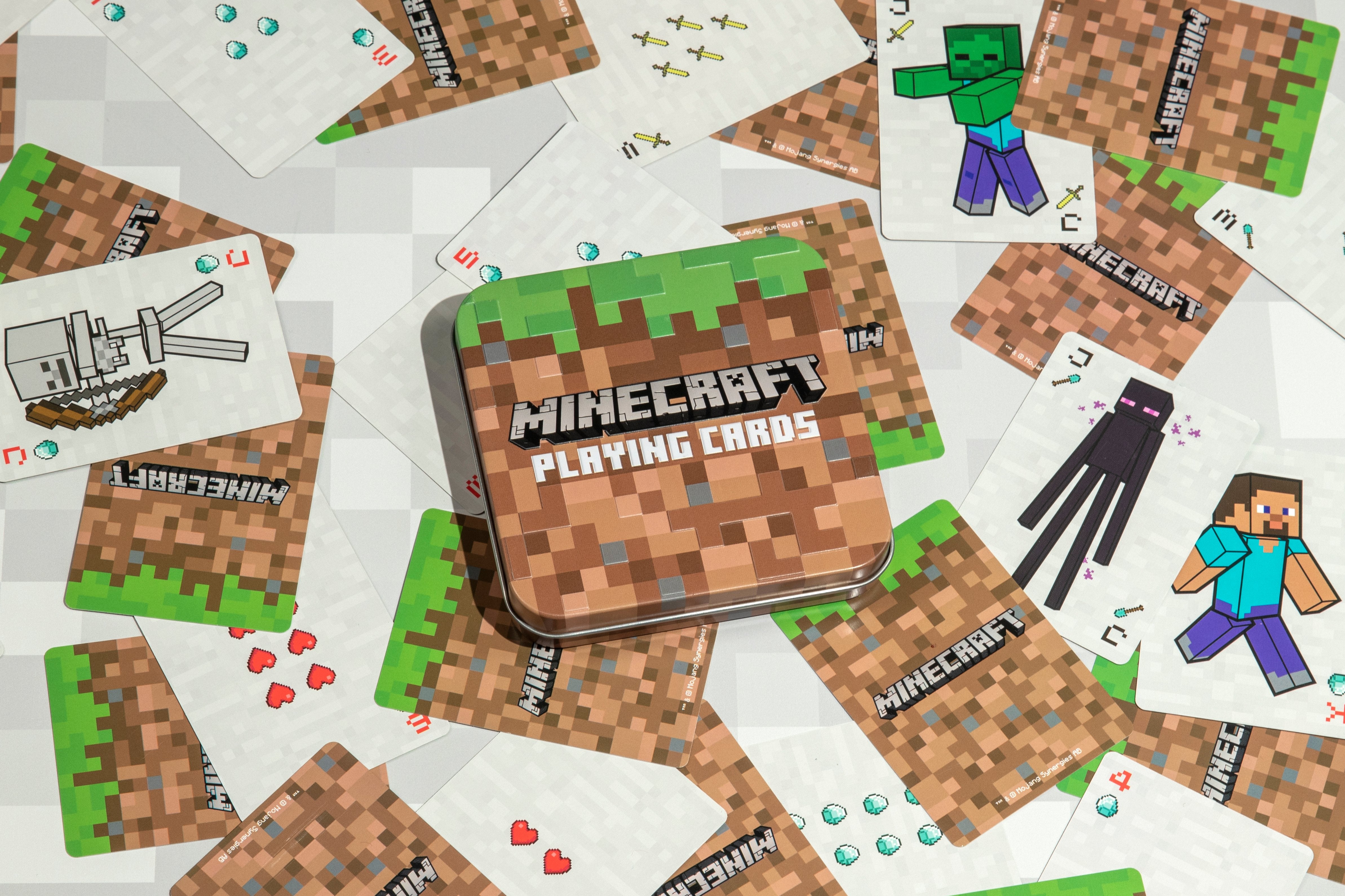 Minecraft - Jeu de cartes - flash vidéo