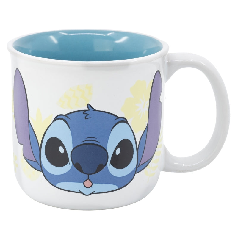 Stor Young Adult - Disney - Mug Breakfast Céramique en Boîte Cadeau - Stitch - 400 ML - flash vidéo
