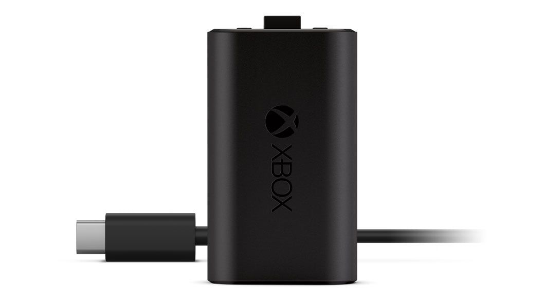 Batterie rechargeable Xbox + Cable USB-C - flash vidéo