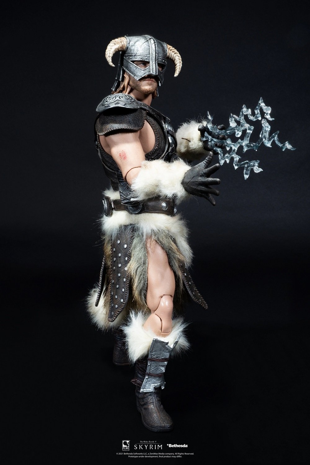 PureArts - 1:6 Articulated DELUXE Figures - Elder Scrolls V Skyrim - Dragonborn Figurine 32cm - flash vidéo