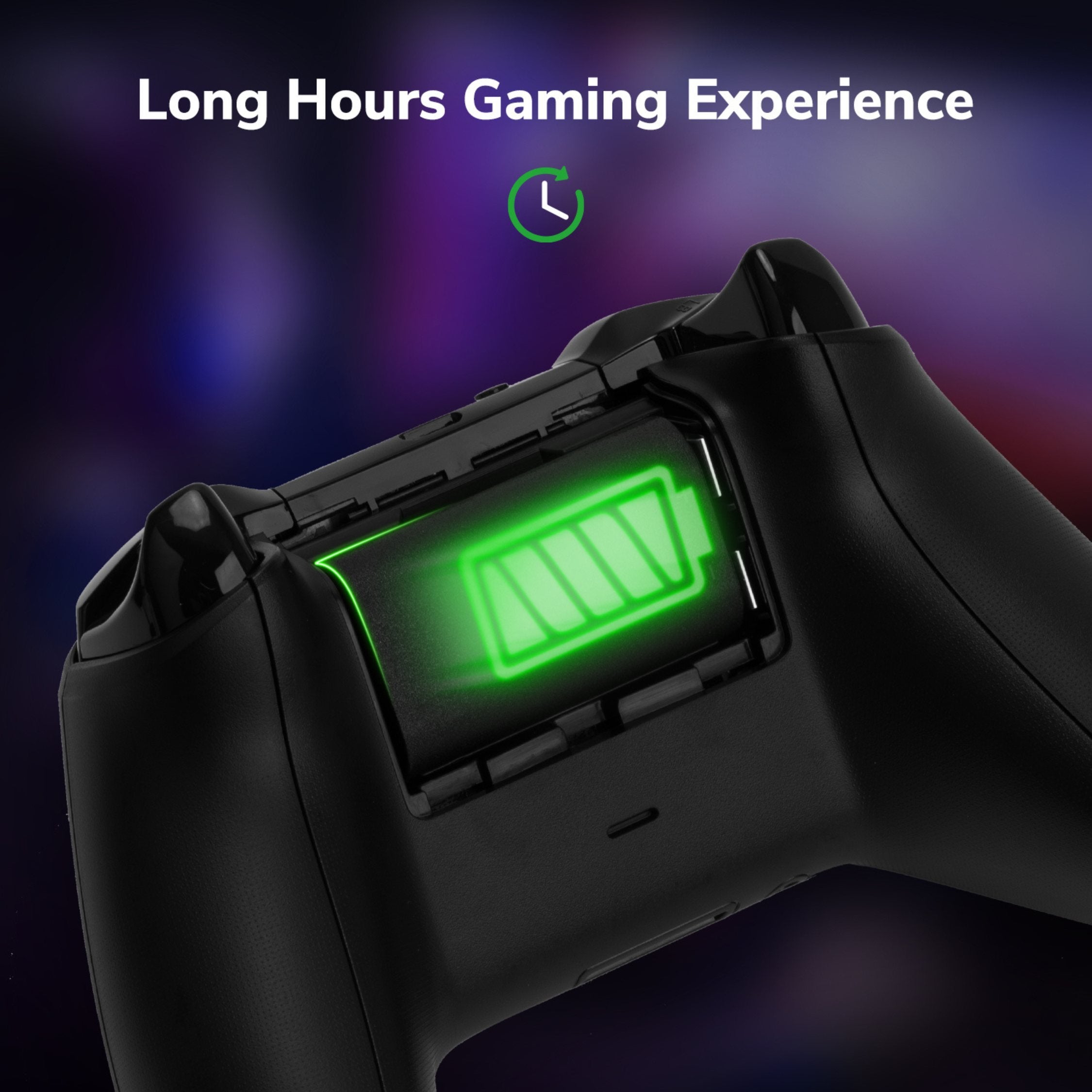 EgoGear - Double pack de batteries SCH30 noir pour manettes Xbox Series X|S et Xbox One - flash vidéo