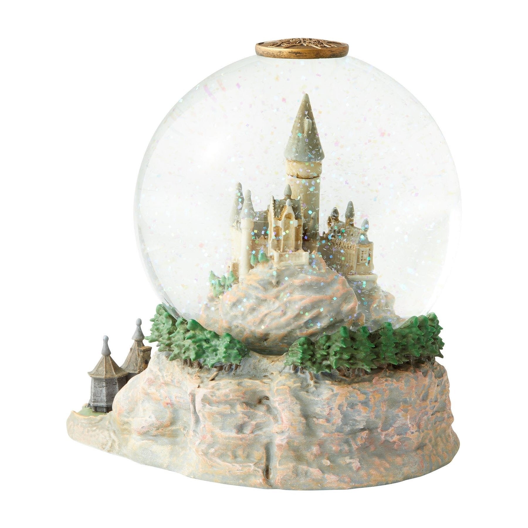 ENESCO - Harry Potter Boule d'eau du château de Poudlard avec hutte - flash vidéo
