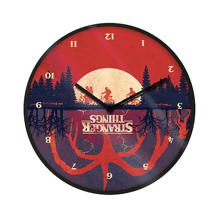 Stranger Things - Horloge murale Le Monde à l'Envers - flash vidéo
