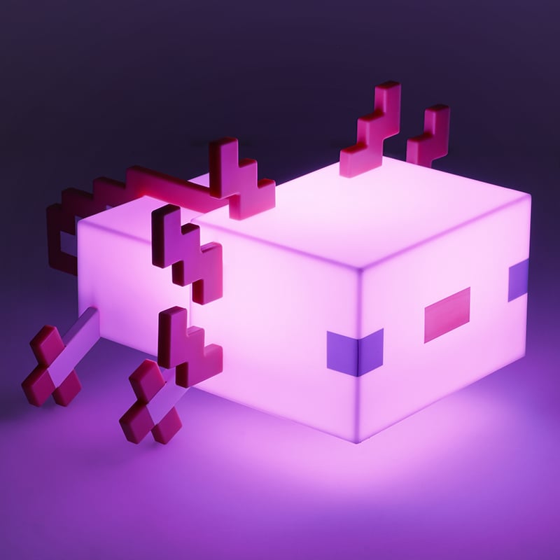 Minecraft - Lampe Axolotl - flash vidéo