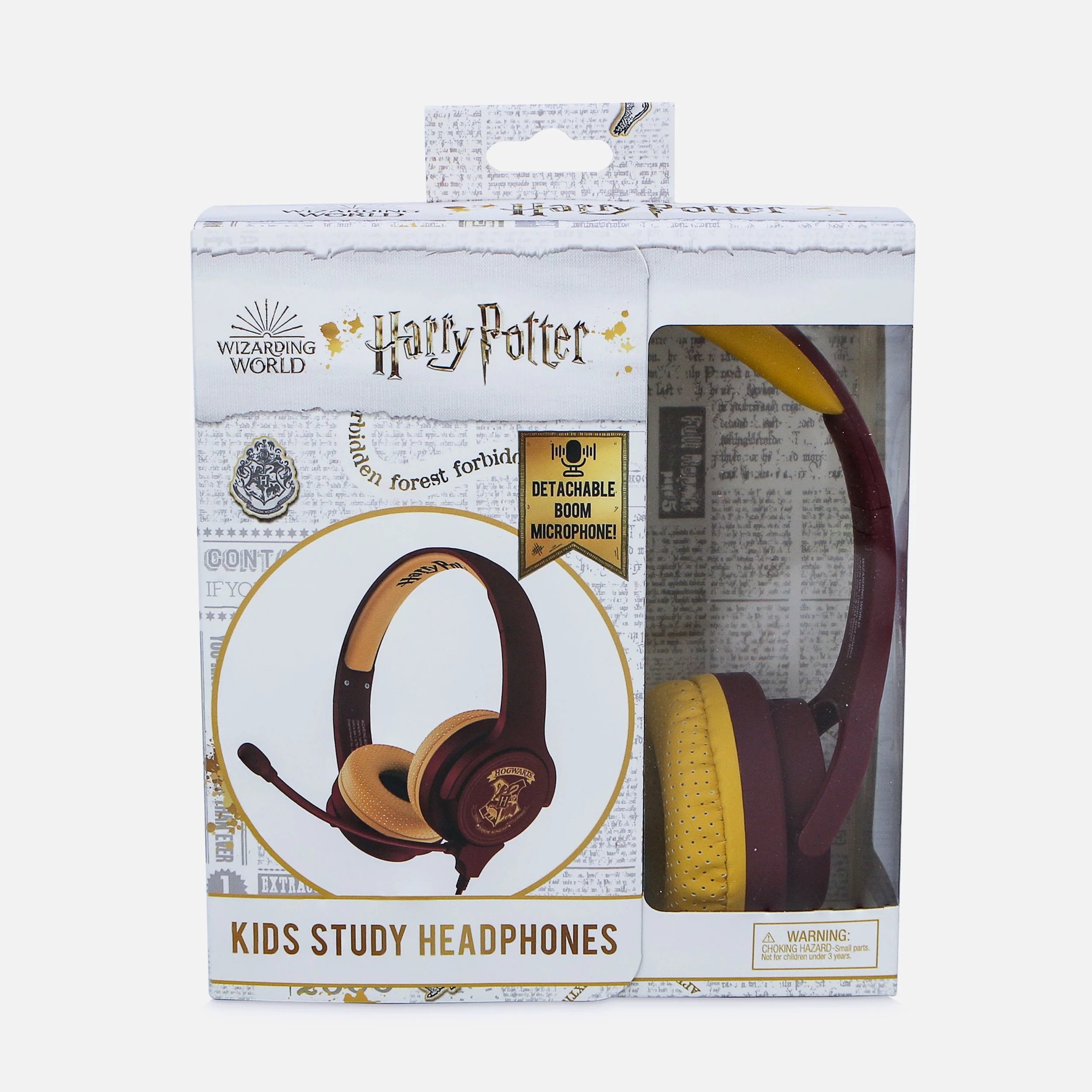 Harry Potter - Casque interactif Blason de Poudlard pour enfants avec microphone - flash vidéo