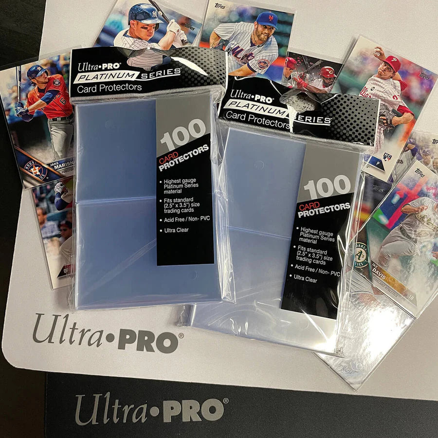 Ultra Pro - Platinum Series Sachet de 100 protèges cartes format Standard (62 x 89 mm) - flash vidéo