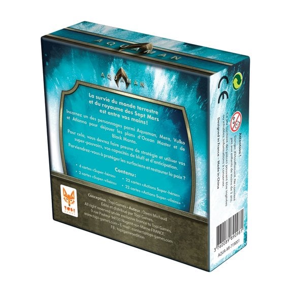 Aquaman - Le Jeu de Plateau - flash vidéo