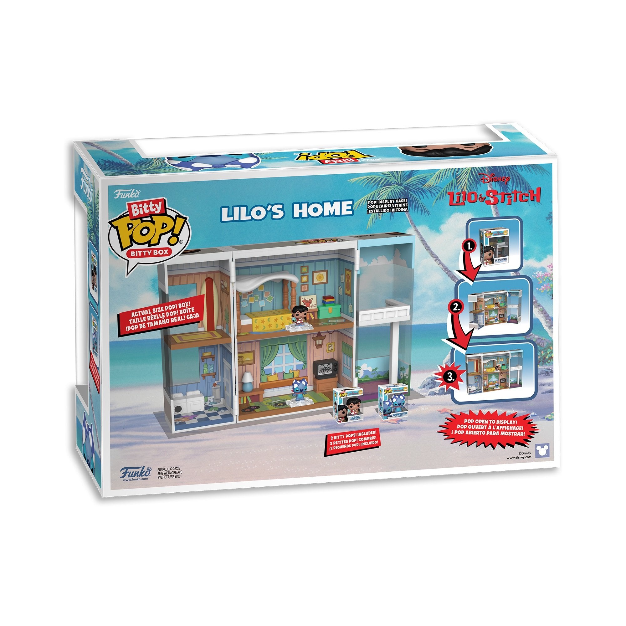 Funko Bitty Pop! Boxes: Lilo & Stitch - Lilo's Home - flash vidéo