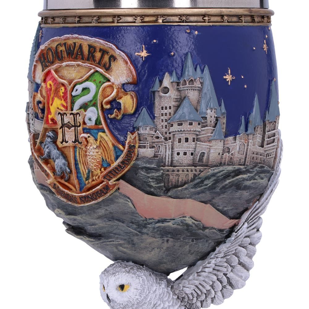 Harry Potter - Coupe à collectionner Poudlard 19.5cm - flash vidéo