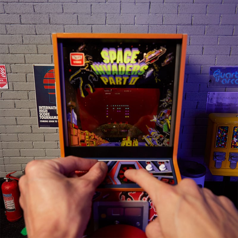 Numskull - Cabine d'arcade Space Invaders II à l'échelle 1/4 - flash vidéo