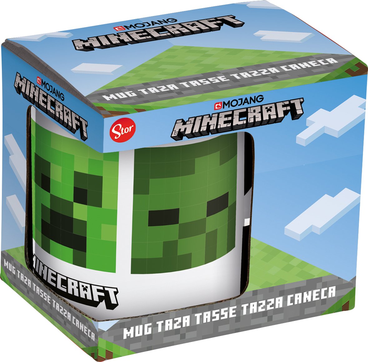 Minecraft - Tasse en céramique Créatures - 325ml - flash vidéo