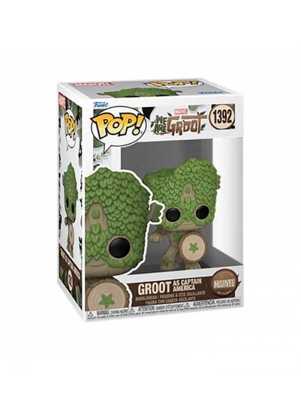 Funko Pop! Marvel: We Are Groot - Groot as Captain America - flash vidéo