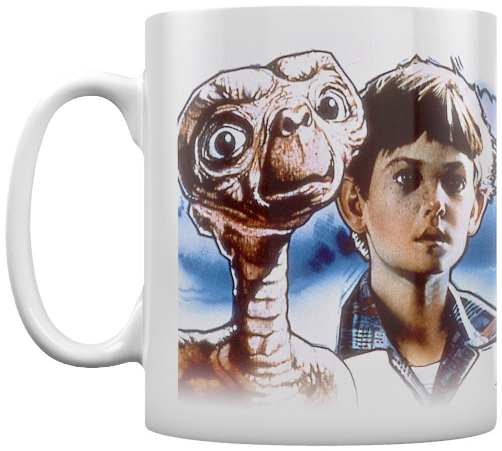 Universal Pictures - E.T., l'extra-terrestre - Mug E.T. et Elliot 315ml - flash vidéo