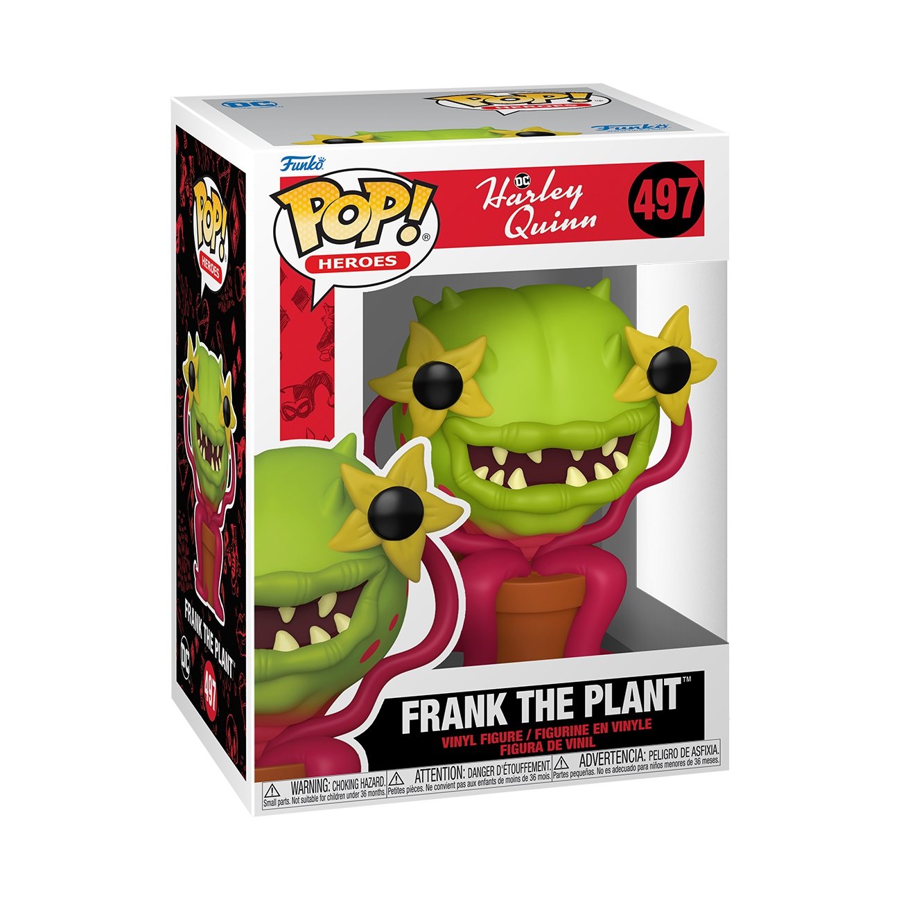 Funko Pop! Heroes: Harley Quinn Animated Series - Frank the Plant - flash vidéo