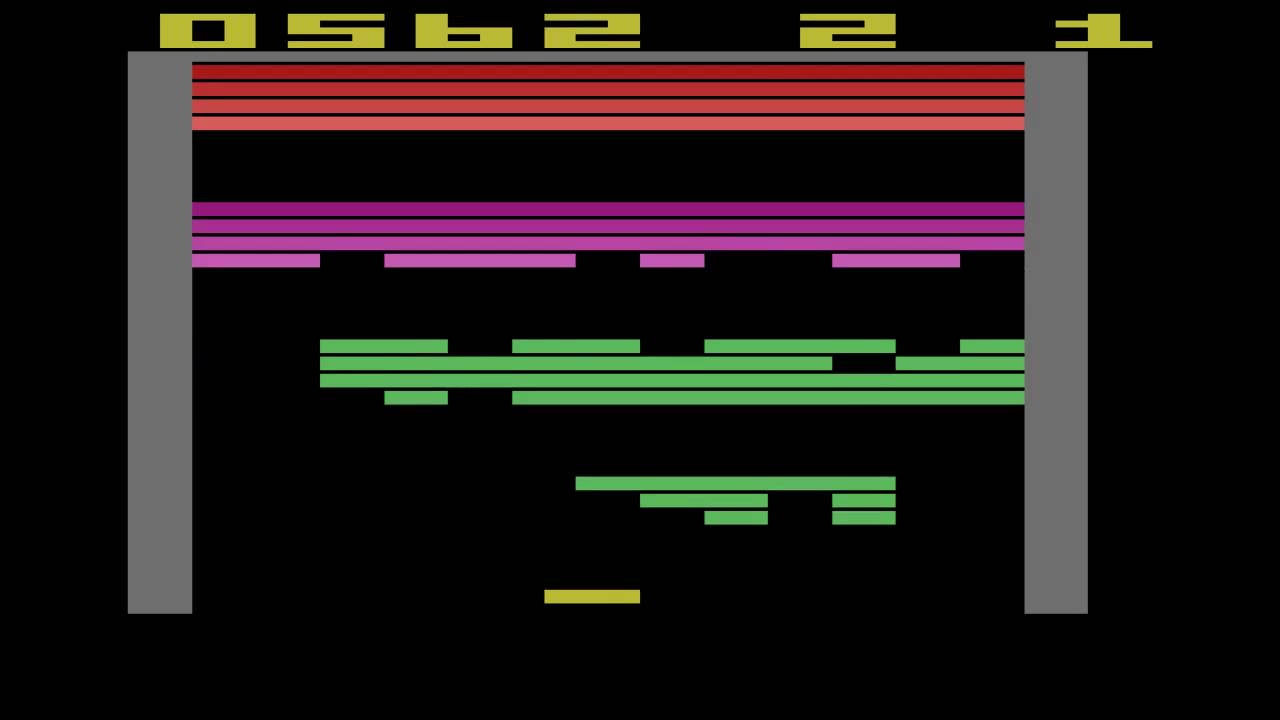 Atari 2600 - 4 Games in 1 Cartridge & CX30+ Paddle Controllers Bundle - flash vidéo