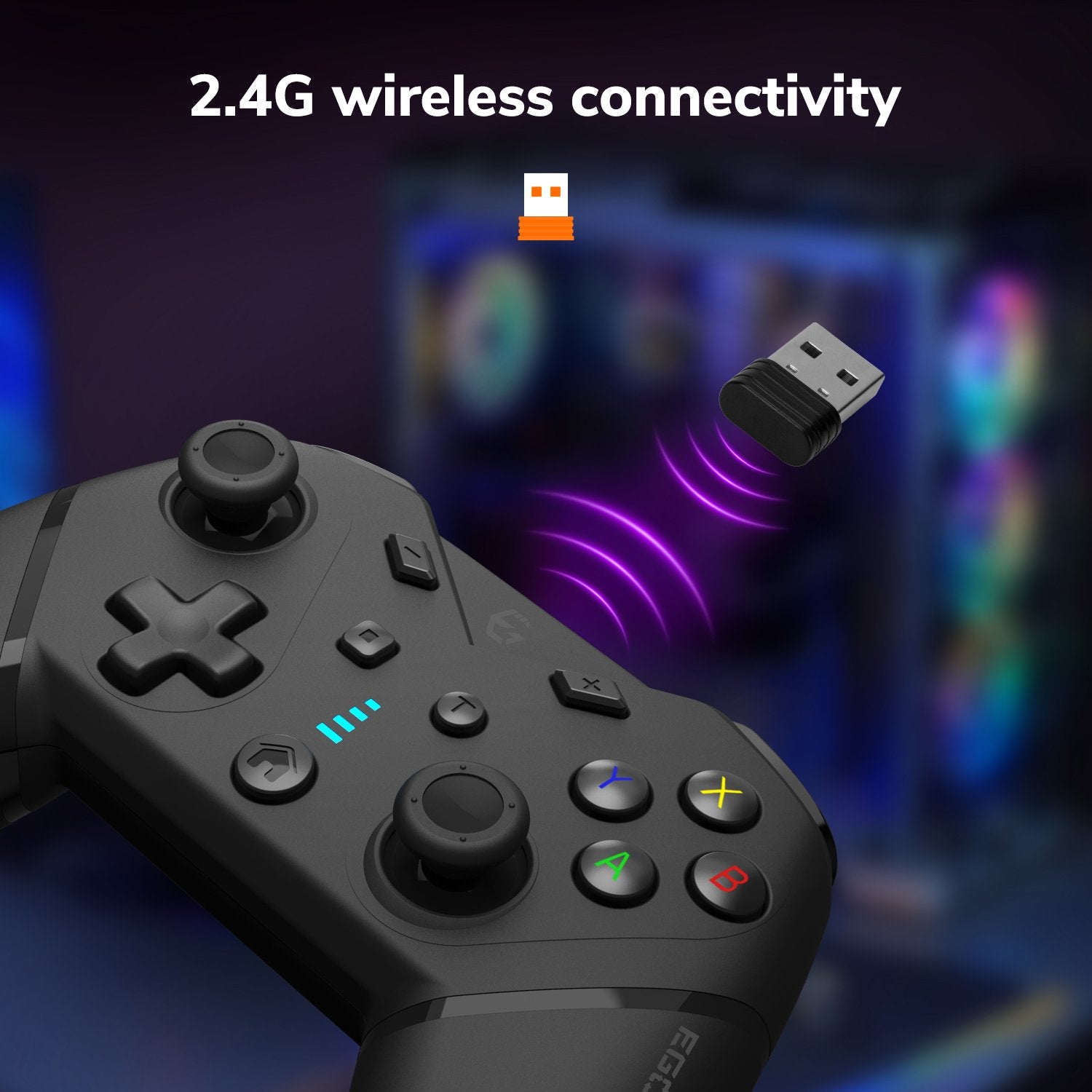 EgoGear - Manette sans fil SC25 pour PC - flash vidéo