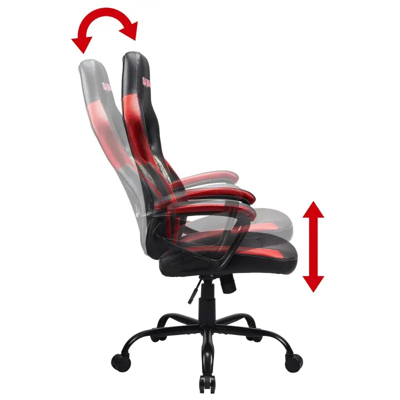 Subsonic - Iron Maiden - Chaise Gaming - The Number of the Beast - flash vidéo