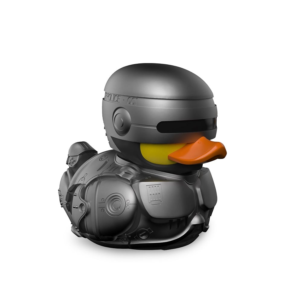 Numskull - Mini TUBBZ Canard de bain - Robocop - Alex Murphy (Édition baignoire) - 8cm - flash vidéo