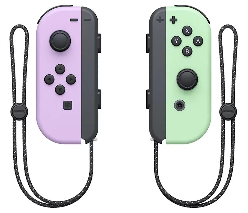 Nintendo Switch Joy-Con Pair Pastel Purple & Pastel Green - flash vidéo