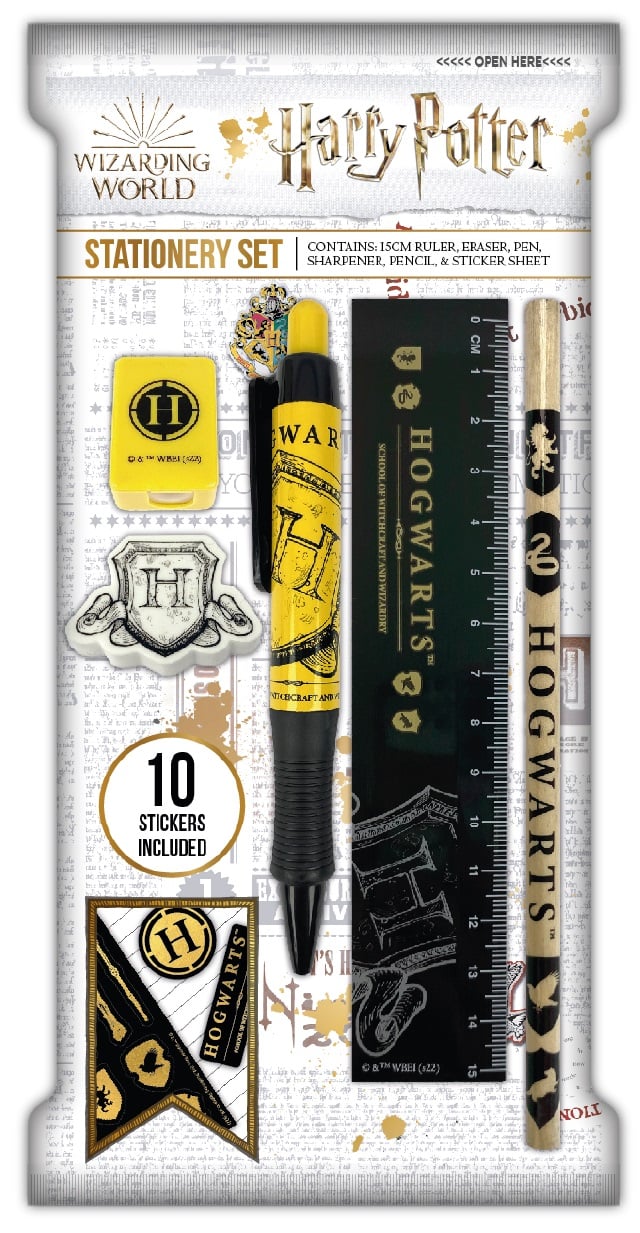Harry Potter - Ensemble de papeterie Poudlard - flash vidéo