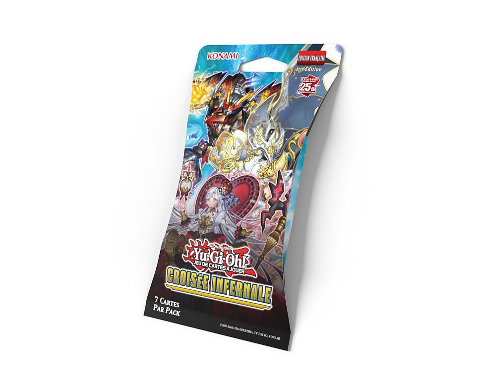 Yu-Gi-Oh! JCC - Pack de Booster Croisée Infernale (Blister cartonné) - flash vidéo